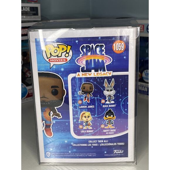 LeBron James Space Jam A New Legacy Funko Pop #1059 - Picture 3 of 5